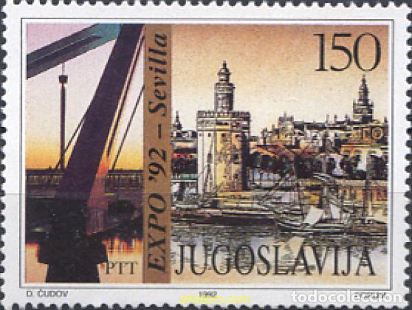 Francobolli: 287557 MNH YUGOSLAVIA 1992 EXPOSICION UNIVERSAL DE SEVILLA-EXPO-92
