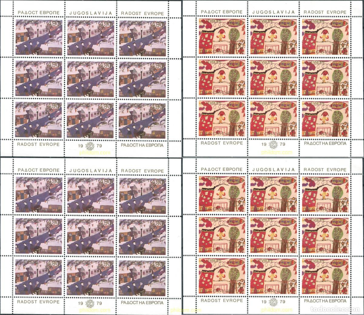 Timbres: 11009 MNH YUGOSLAVIA 1979 DIBUJOS INFANTILES