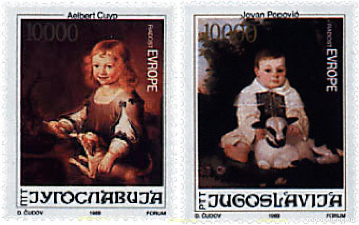 Briefmarken: 67306 MNH YUGOSLAVIA 1989 JOYAS DE EUROPA