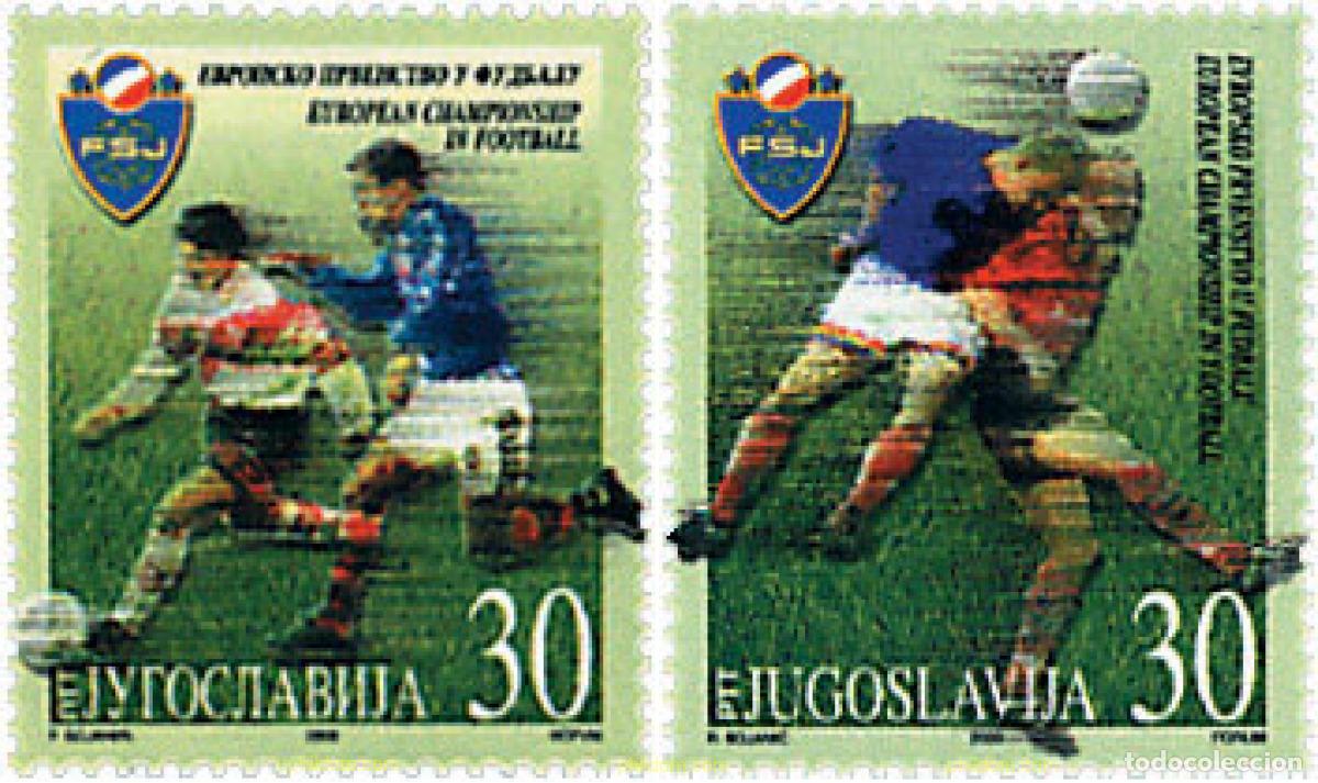 Sellos: 54882 MNH YUGOSLAVIA 2000 EURO 2000. COPA DE EUROPA DE FUTBOL