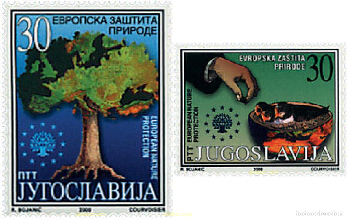 Sellos: 86515 MNH YUGOSLAVIA 2000 PROTECCION DE LA NATURALEZA