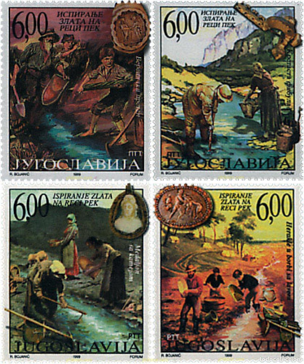 Selos: 56981 MNH YUGOSLAVIA 1999 EXPOSICION DE JOYAS Y CUADROS