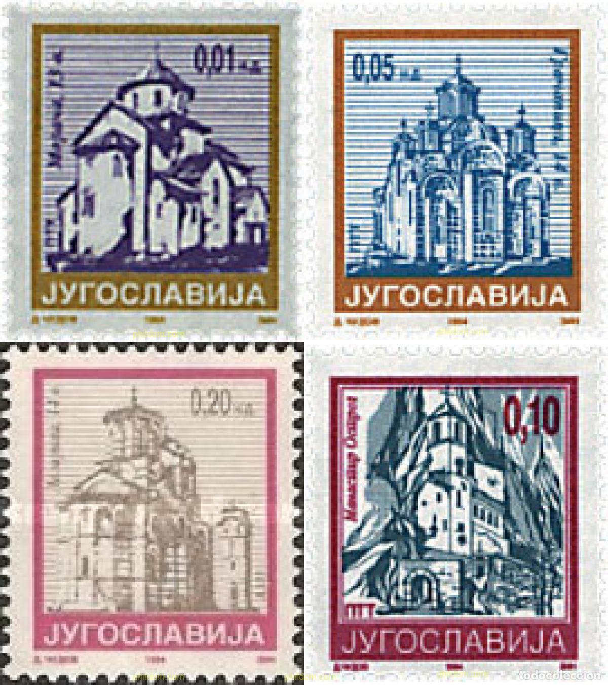 Francobolli: 673076 MNH YUGOSLAVIA 1994 MOTIVOS VARIOS