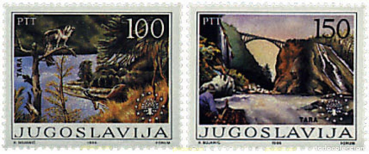 Sellos: 60319 MNH YUGOSLAVIA 1986 PROTECCION DEL MEDIO AMBIENTE