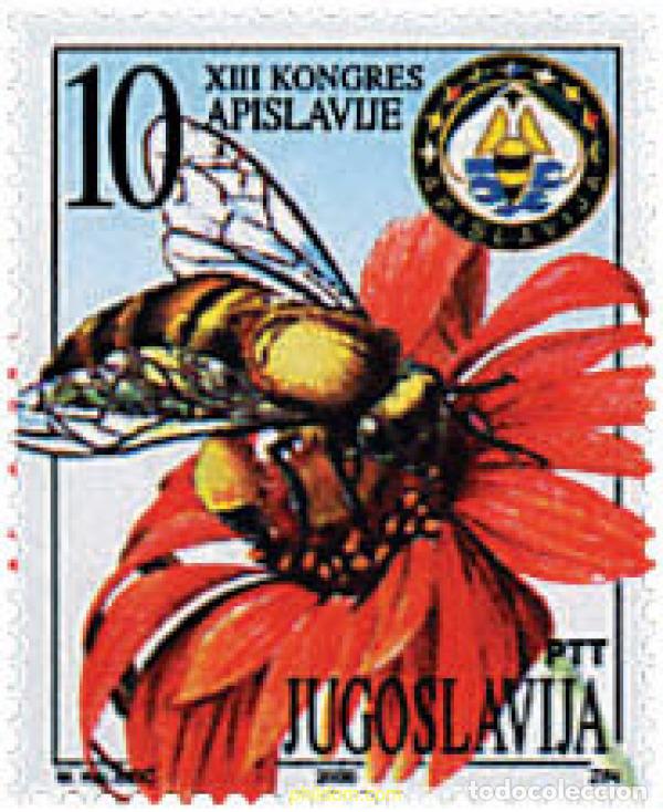 Sellos: 93089 MNH YUGOSLAVIA 2000 13 CONGRESO DE APICULTURA