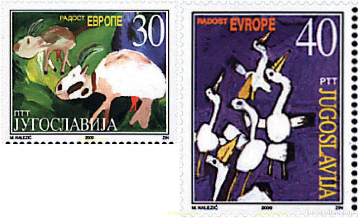 Sellos: 86509 MNH YUGOSLAVIA 2000 PERSONAJES DE LEYENDA
