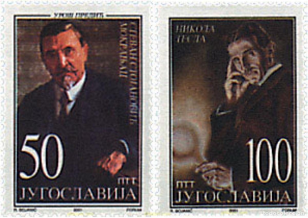 Sellos: 86521 MNH YUGOSLAVIA 2001 PERSONAJES