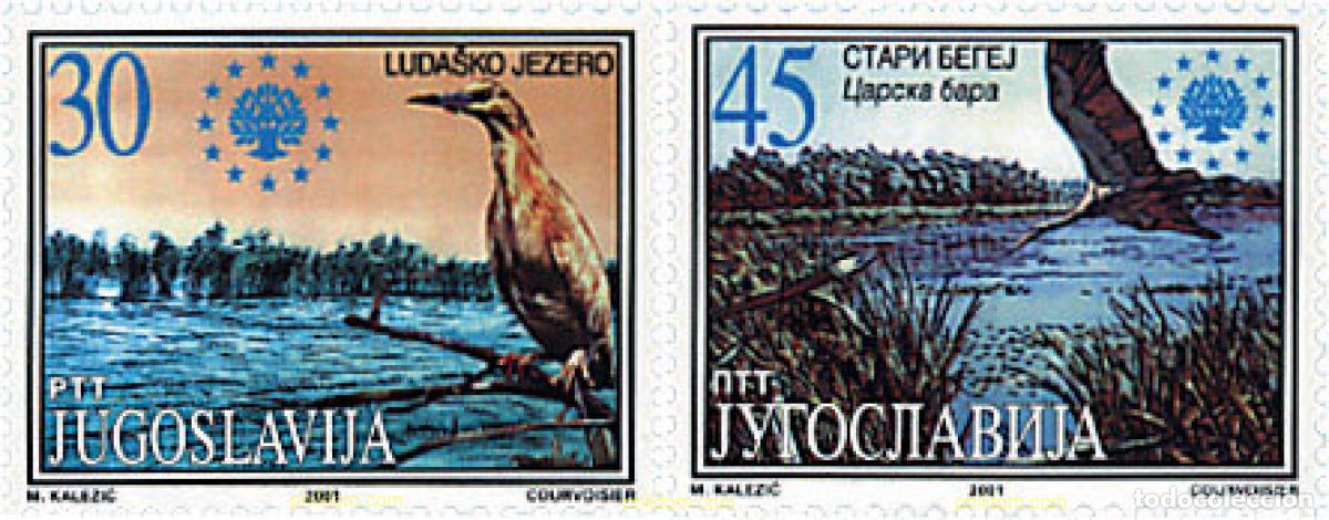 Timbres: 86523 MNH YUGOSLAVIA 2001 NATURALEZA