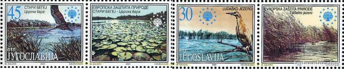 Timbres: 673227 MNH YUGOSLAVIA 2001 NATURALEZA
