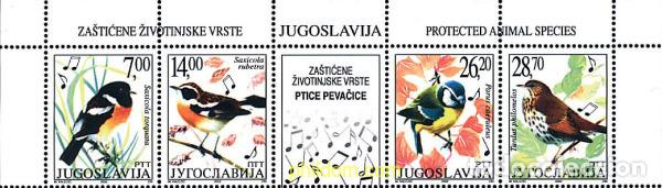 Sellos: 4911 MNH YUGOSLAVIA 2002 FAUNA PROTEGIDA