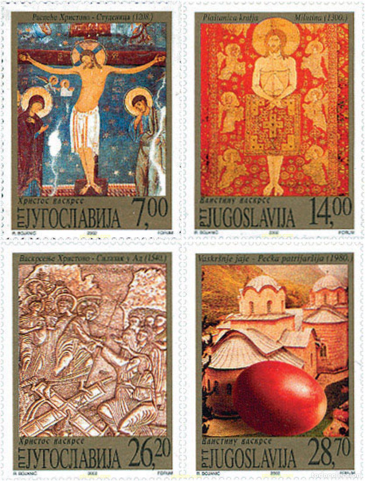 Francobolli: 113521 MNH YUGOSLAVIA 2002 PASCUA
