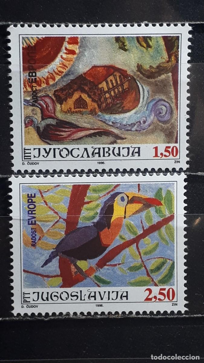 Timbres: YUGOSLAVIA. A&Ntilde;O 1996. **. YVERT 2649/50