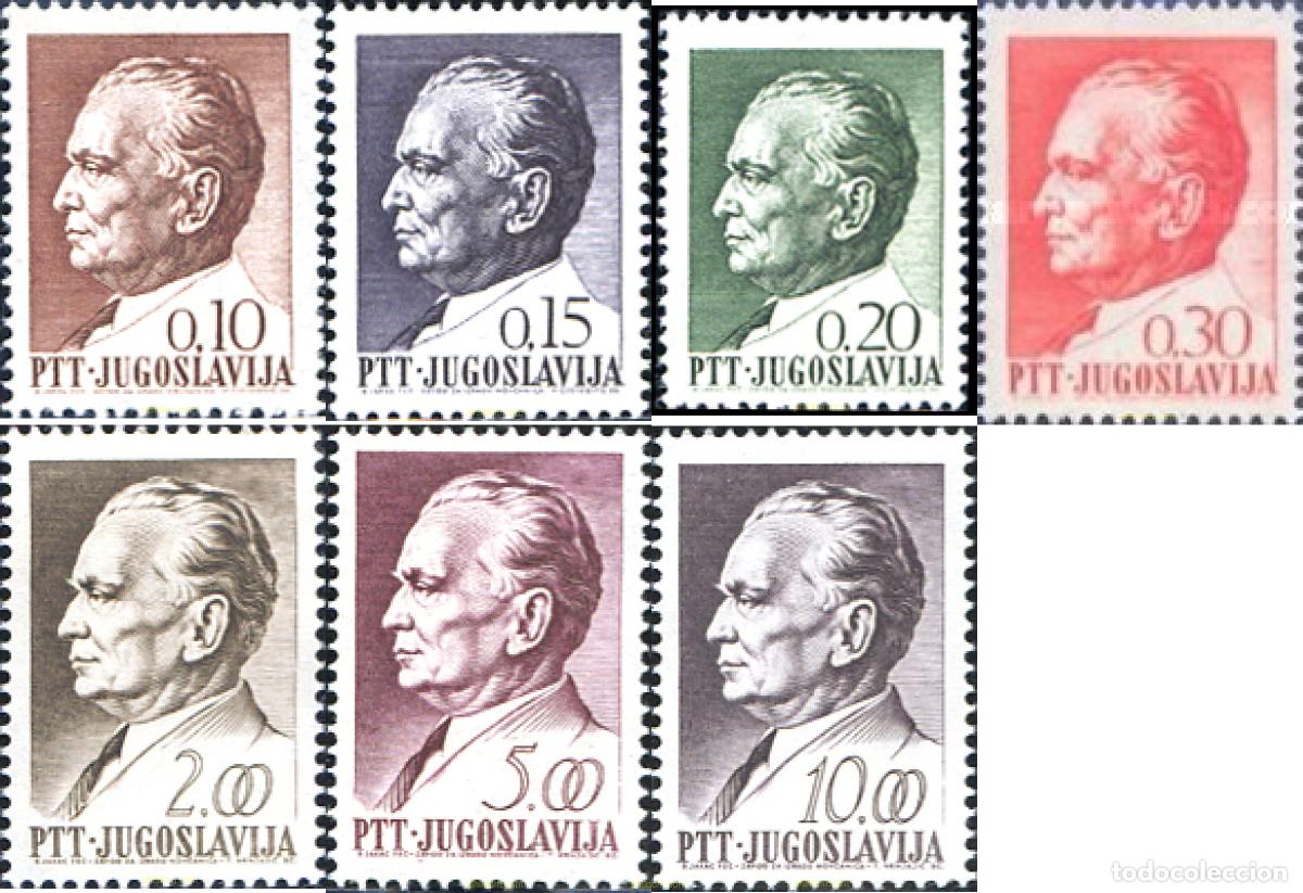 Sellos: 791527 MNH YUGOSLAVIA 1968 SERIE BASICA