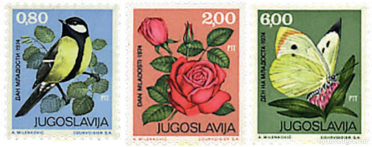 Sellos: 95366 MNH YUGOSLAVIA 1974 DIA DE LA JUVENTUD