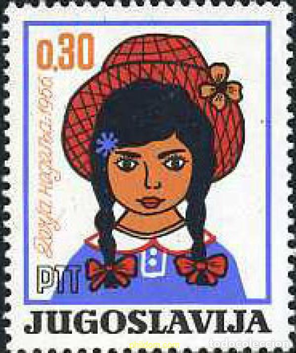 Sellos: 223318 MNH YUGOSLAVIA 1966 SEMANA DE LA INFANCIA