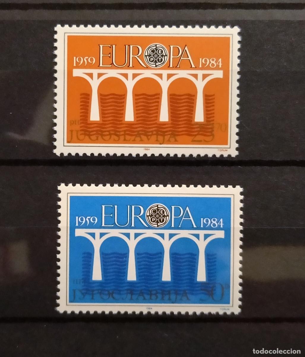 Sellos: YUGOSLAVIA 1984 MNH** EUROPA CEPT 25 a&ntilde;os