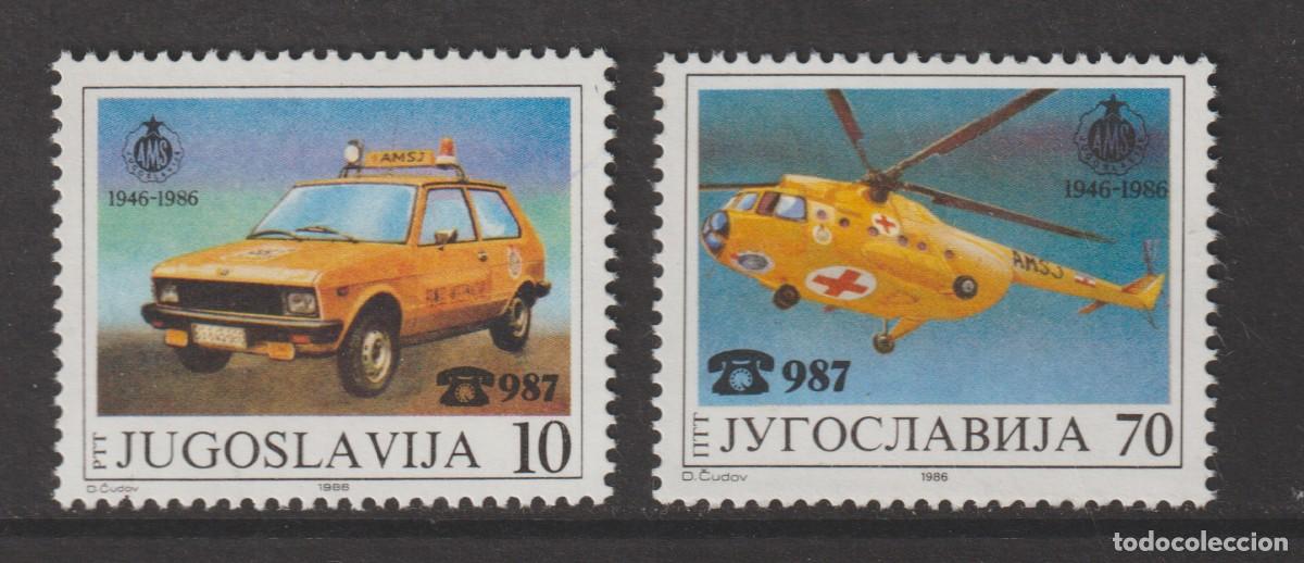 Sellos: Yougoslavie 1986 - Yvert 2024/2025 mnh**