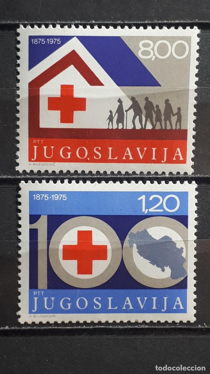 Sellos: YUGOSLAVIA. A&Ntilde;O 1975. **. YVERT 1508/9