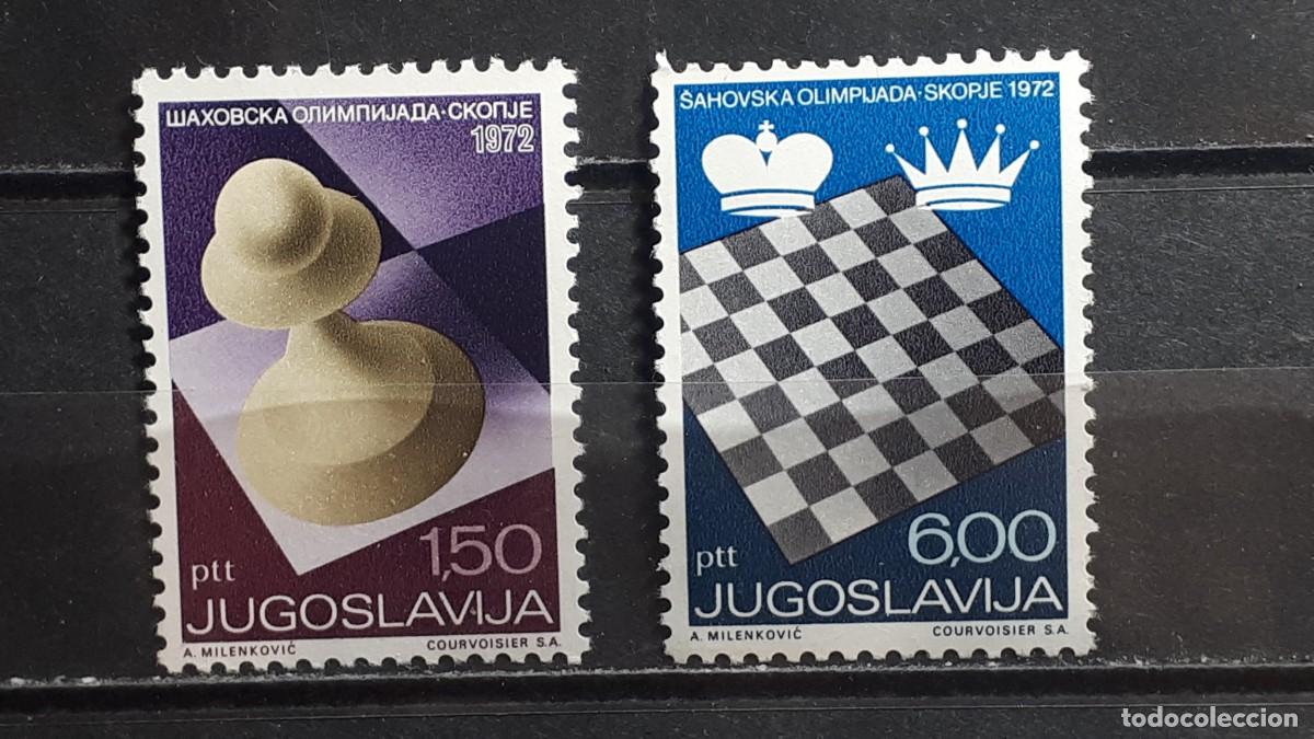 Sellos: YUGOSLAVIA. A&Ntilde;O 1972. **. YVERT 1366/7