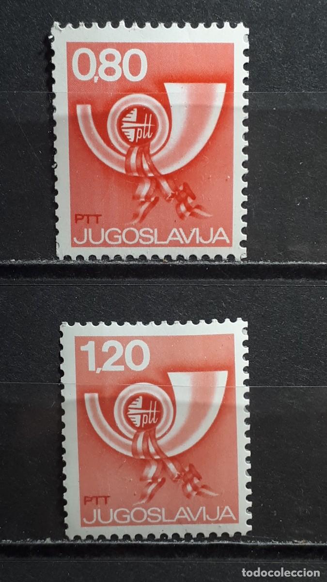 Sellos: YUGOSLAVIA. A&Ntilde;O 1974. **. YVERT 1441/2