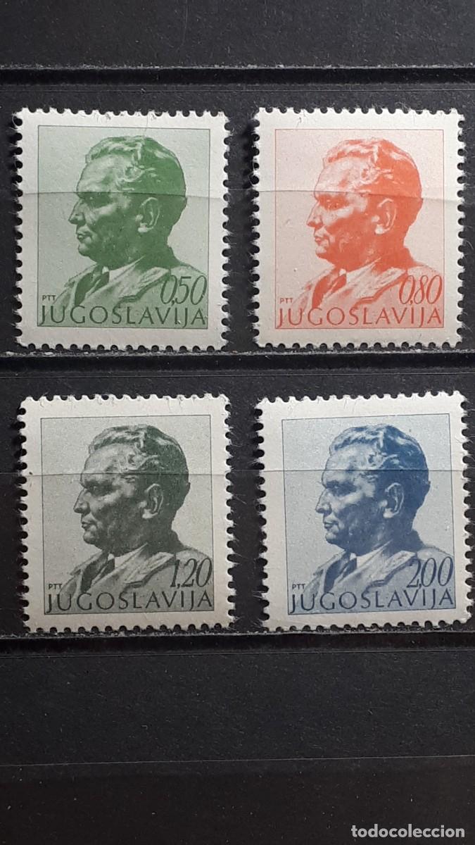 Sellos: YUGOSLAVIA. A&Ntilde;O 1974. **. YVERT 1434/7