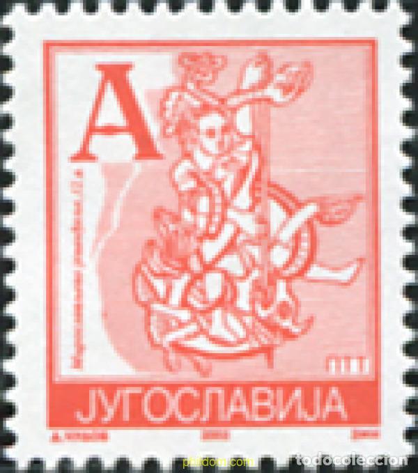 Sellos: 673729 MNH YUGOSLAVIA 2002 MOTIVOS VARIOS