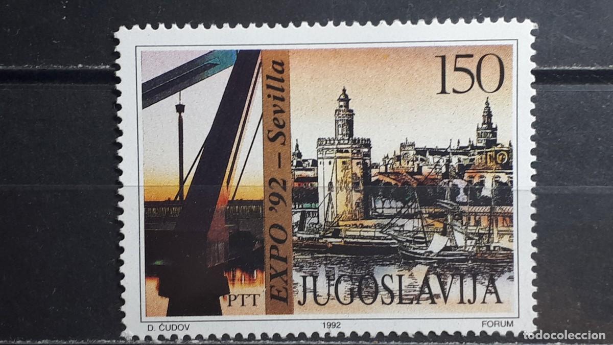 Sellos: YUGOSLAVIA. A&Ntilde;O 1992. **. YVERT 2396