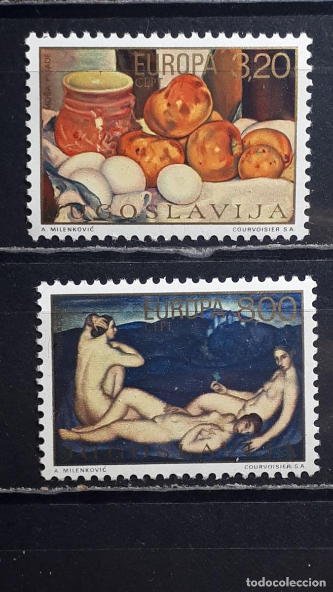 Sellos: YUGOSLAVIA. A&Ntilde;O 1975. **. YVERT 1479/80