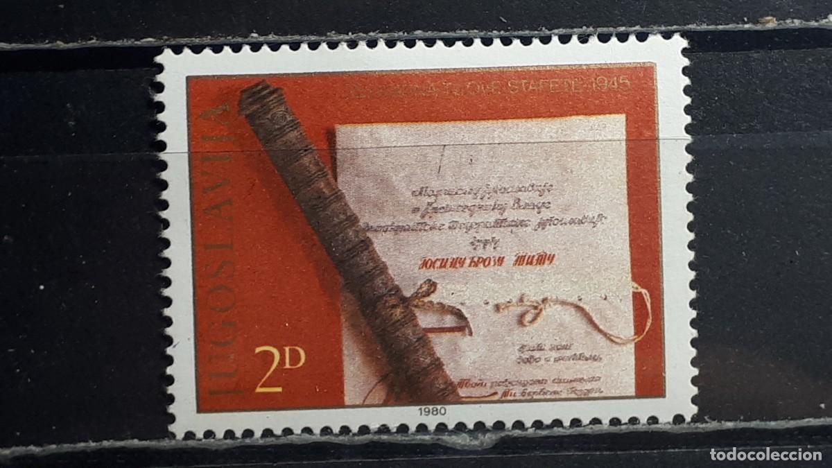 Sellos: YUGOSLAVIA. A&Ntilde;O 1980. **. YVERT 1716