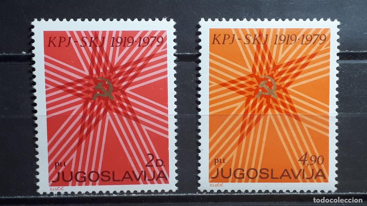 Sellos: YUGOSLAVIA. A&Ntilde;O 1979. **. YVERT 1665/6