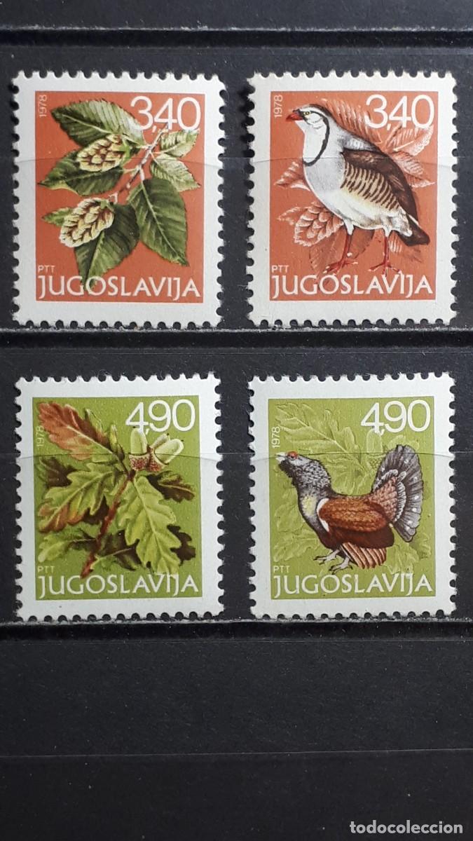 Sellos: YUGOSLAVIA. A&Ntilde;O 1978. **. YVERT 1652/5