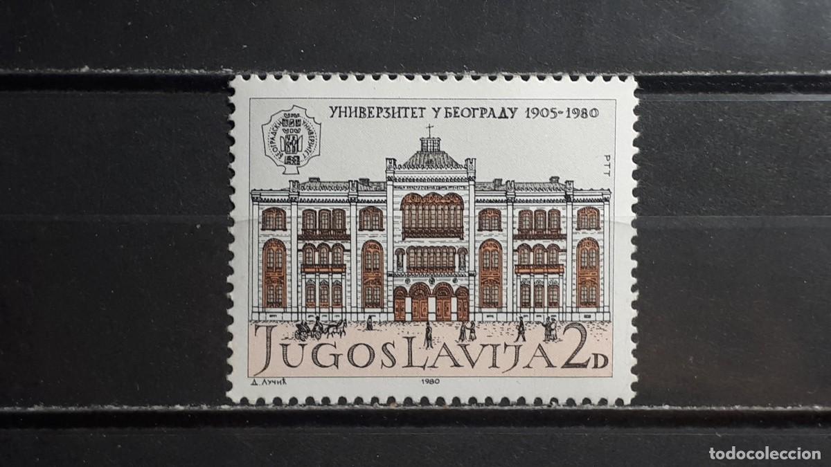 Sellos: YUGOSLAVIA. A&Ntilde;O 1980. **. YVERT 1706