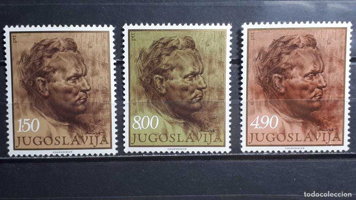 Sellos: YUGOSLAVIA. A&Ntilde;O 1977. **. YVERT 1575/7