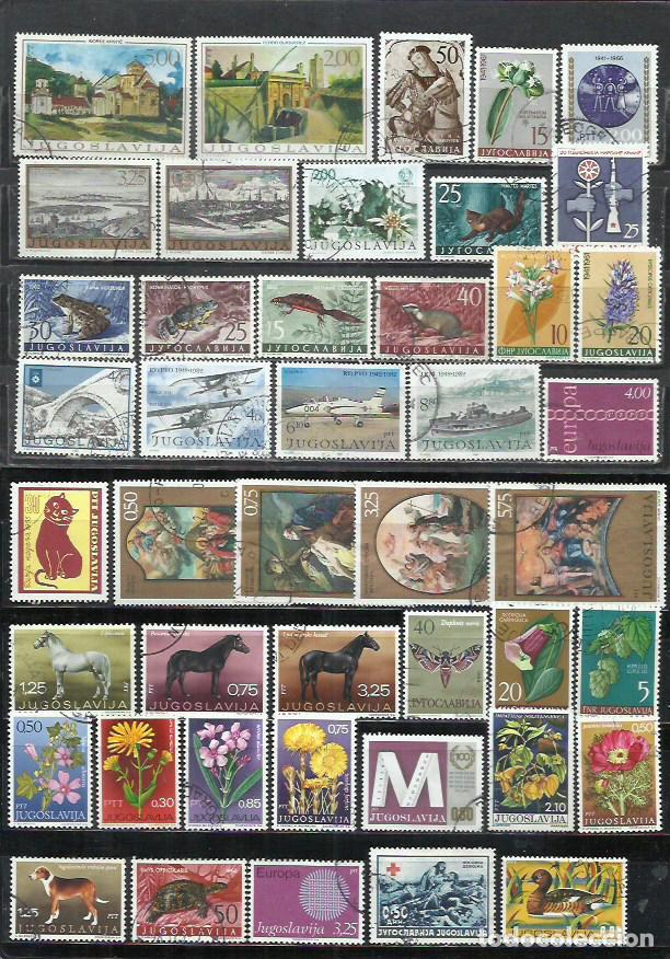 Sellos: R51A-LOTE SELLOS JUGOSLAVIA SIN TASAR,BONITOS,INTERESANTES,ANTIGUOS&nbsp;