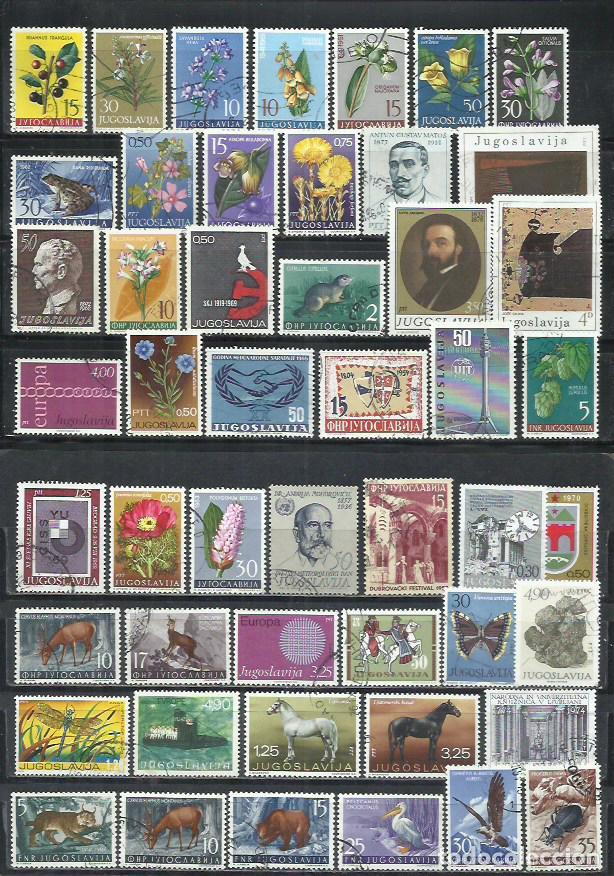 Sellos: R51B-LOTE SELLOS JUGOSLAVIA SIN TASAR,BONITOS,INTERESANTES,ANTIGUOS&nbsp;