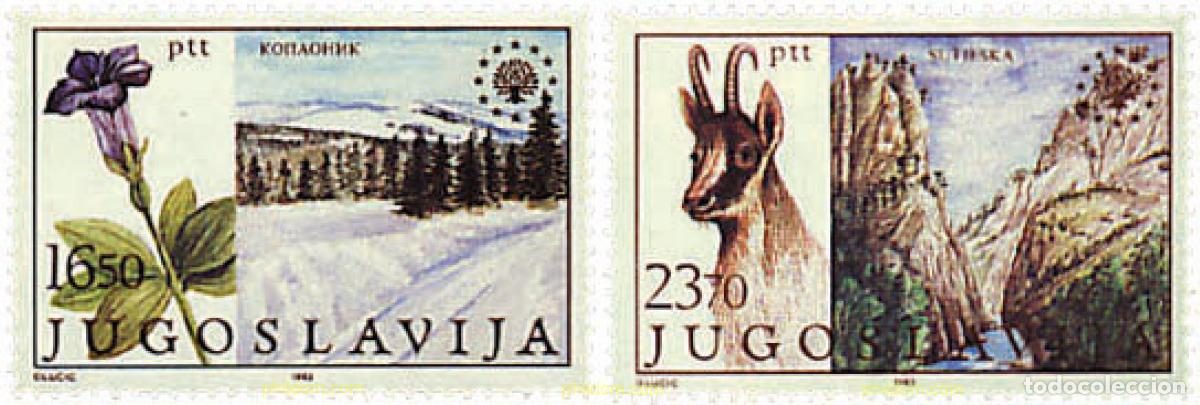 Sellos: 96511 MNH YUGOSLAVIA 1983 PROTECCION DEL MEDIO AMBIENTE
