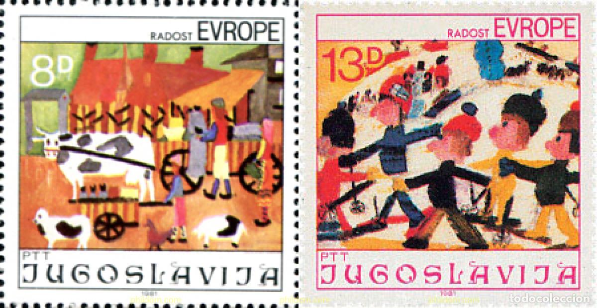 Sellos: 67221 MNH YUGOSLAVIA 1981 DIBUJOS INFANTILES