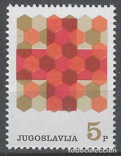 Sellos: YUGOSLAVIA 1968 - SELLO DE IMPUESTOS, CRUZ ROJA - MNH**