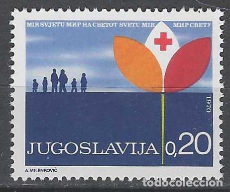 Sellos: YUGOSLAVIA 1970 - SELLO DE IMPUESTOS, CRUZ ROJA - MNH**