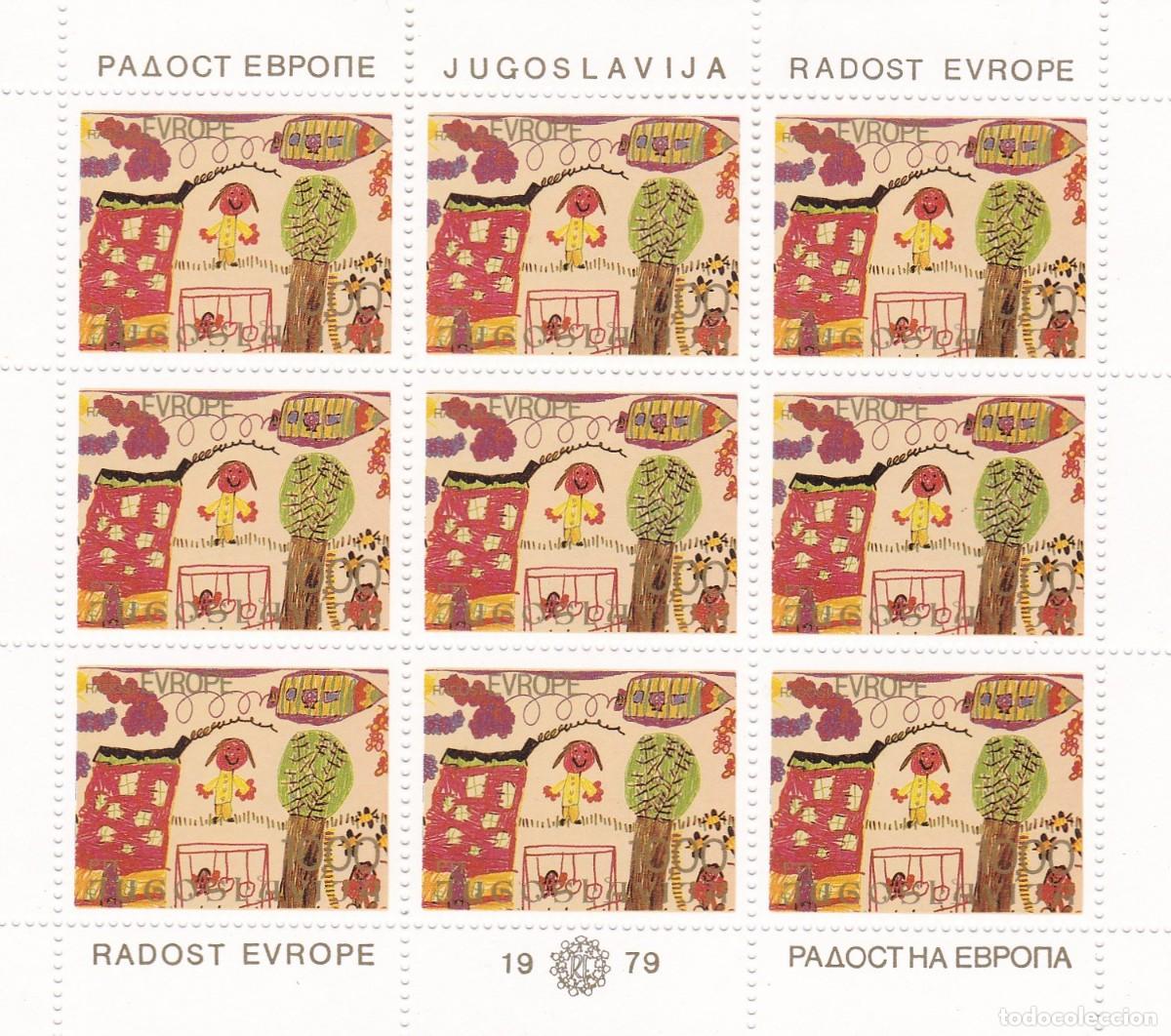 Francobolli: Yugoslavia. Pliego de sellos nuevos. A&ntilde;o 1979