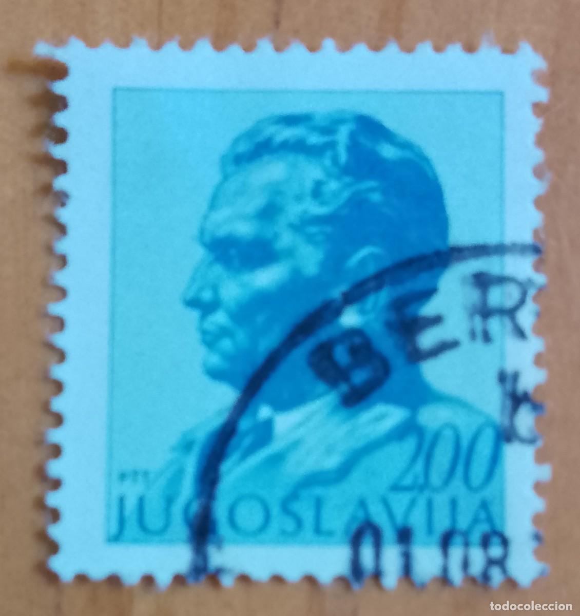 Sellos: YUGOSLAVIA - V/F 200 - PRESIDENTE: JOSEP BROZ TITO - VER DESCRIPCI&Oacute;N