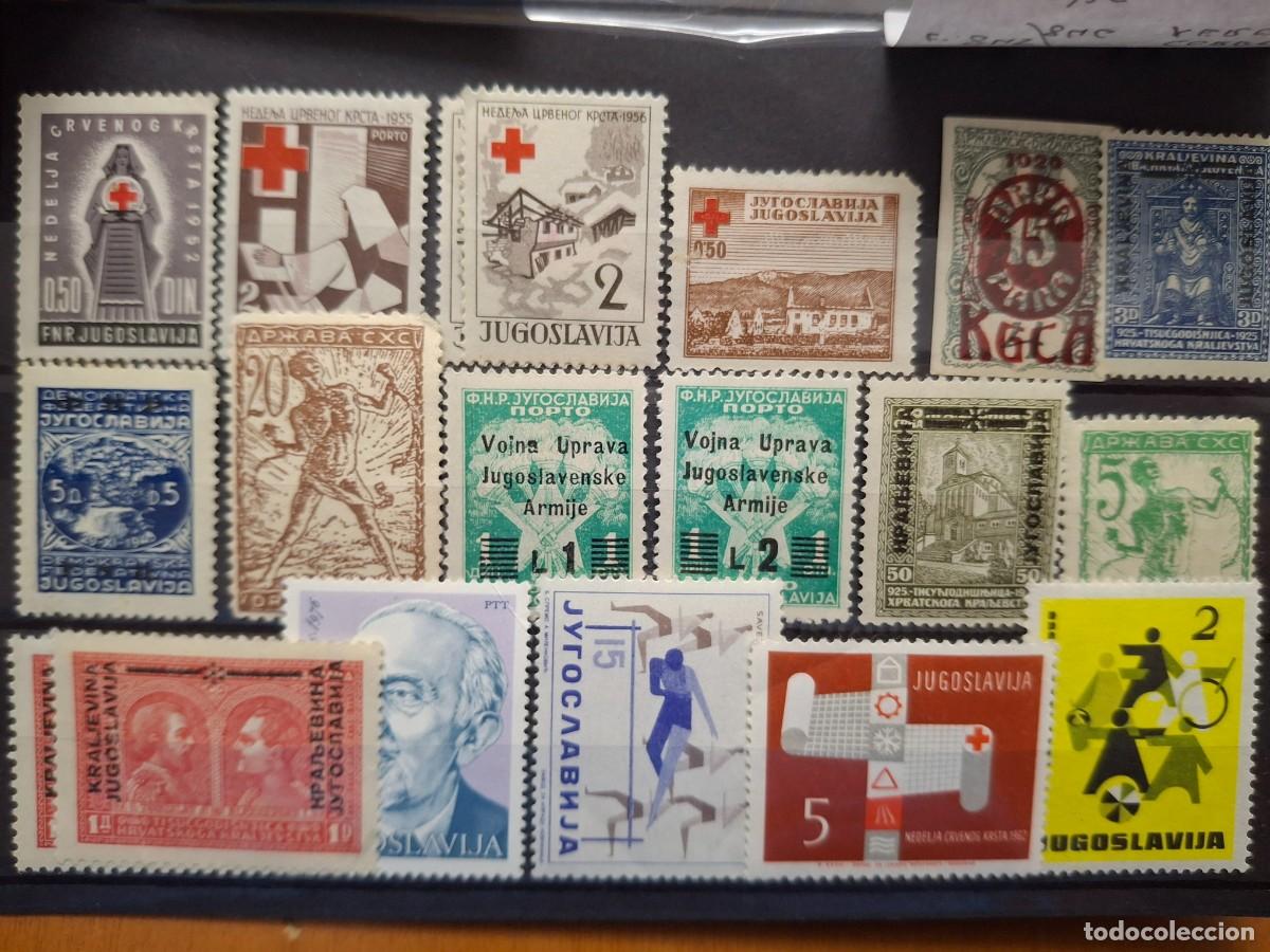 Stamps: HB1723 GRANDES SERIES MUNDIALES YUGOSLAVIA series sueltas ideal tematicas