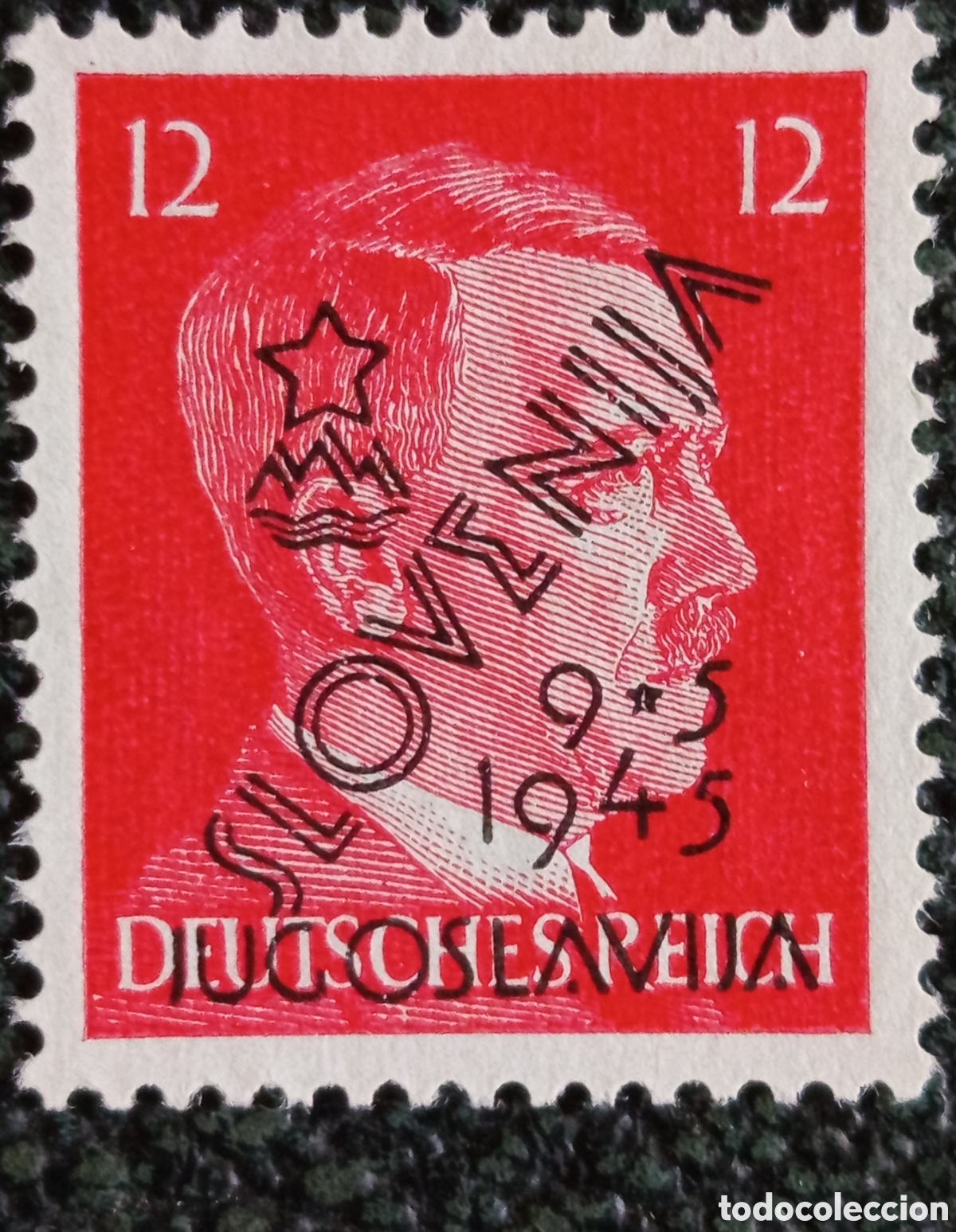 Briefmarken: Sello Yugoslavia Eslovenia 1945 - Liberaci&oacute;n Maribor - Michel 12 MH