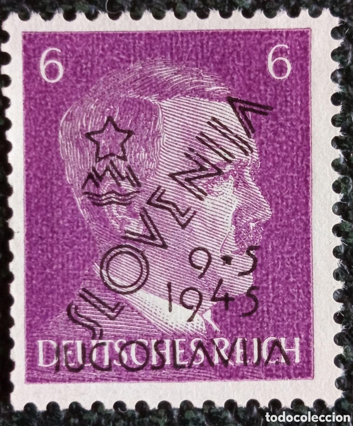 Briefmarken: Sello Yugoslavia Eslovenia 1945 - Liberaci&oacute;n Maribor - Michel 10 MH