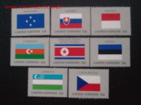 Briefmarken: NACIONES UNIDAS N&ordf;YORK N&ordm; YVERT 743/0. A&Ntilde;O 1998
