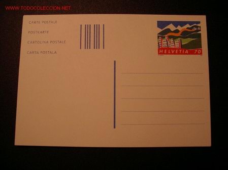 Sellos: SUIZA ENTERO POSTAL PAISAJE - Foto 1