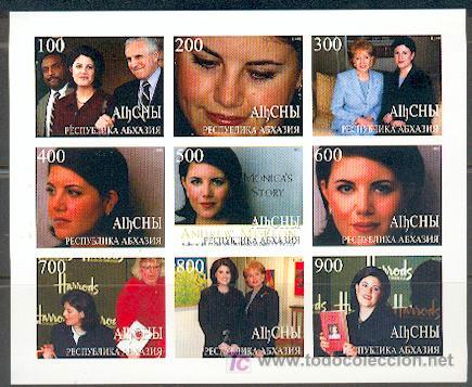 Sellos: Monica Lewisky   Bloque ** - Foto 1