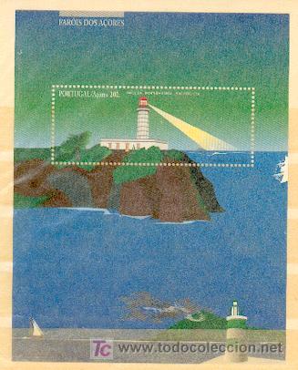 Sellos: A&ccedil;ores  ** FAROL (168) - Foto 1
