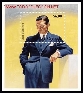 Sellos: GRENADA 1999 HB519 C.GABLE - Foto 1