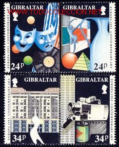 Sellos: GIBRALTAR 1993 663/66 EUROPA - Foto 1